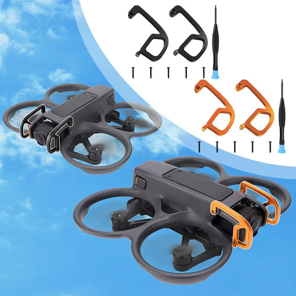 Protetor de Gimbal para Drone DJI Avata 2, Barra de Proteção PTZ em Liga de Alumínio, Protetor de Lente de Câmera Anticolisão, Acessórios para Drone