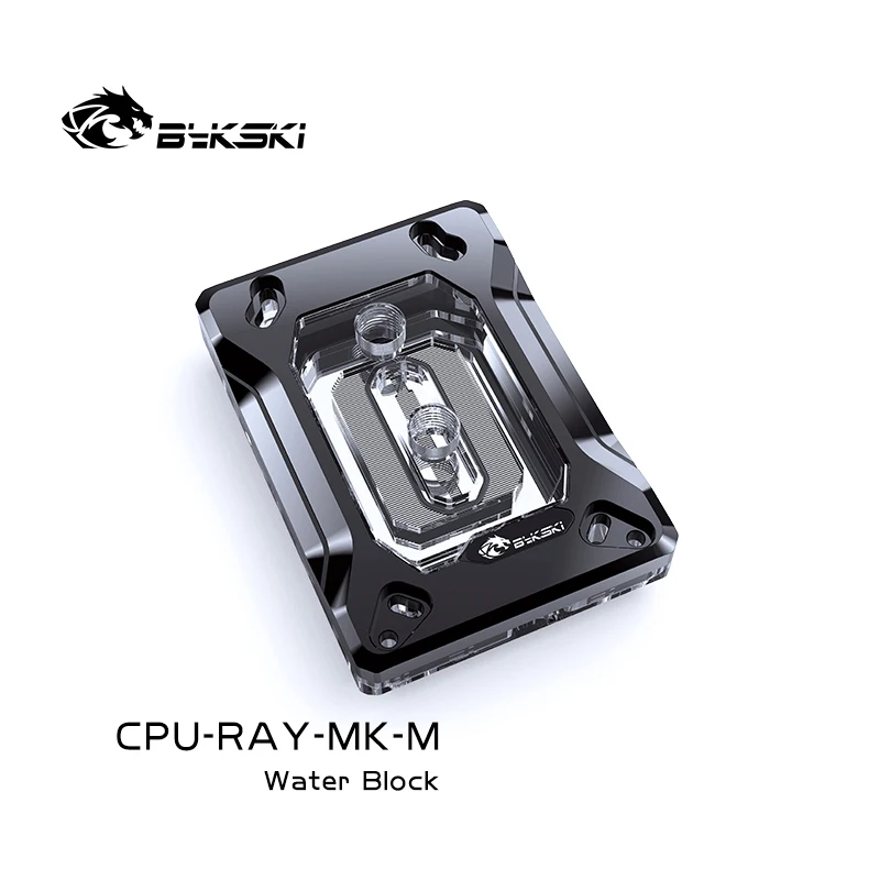 Bykski para amd ryzen3000 ryzenam3/am3 +/am4 1950x tr4 x399 x570 cpu bloco de água ventilador refrigeração radiador cobre refrigerador água refrigeração