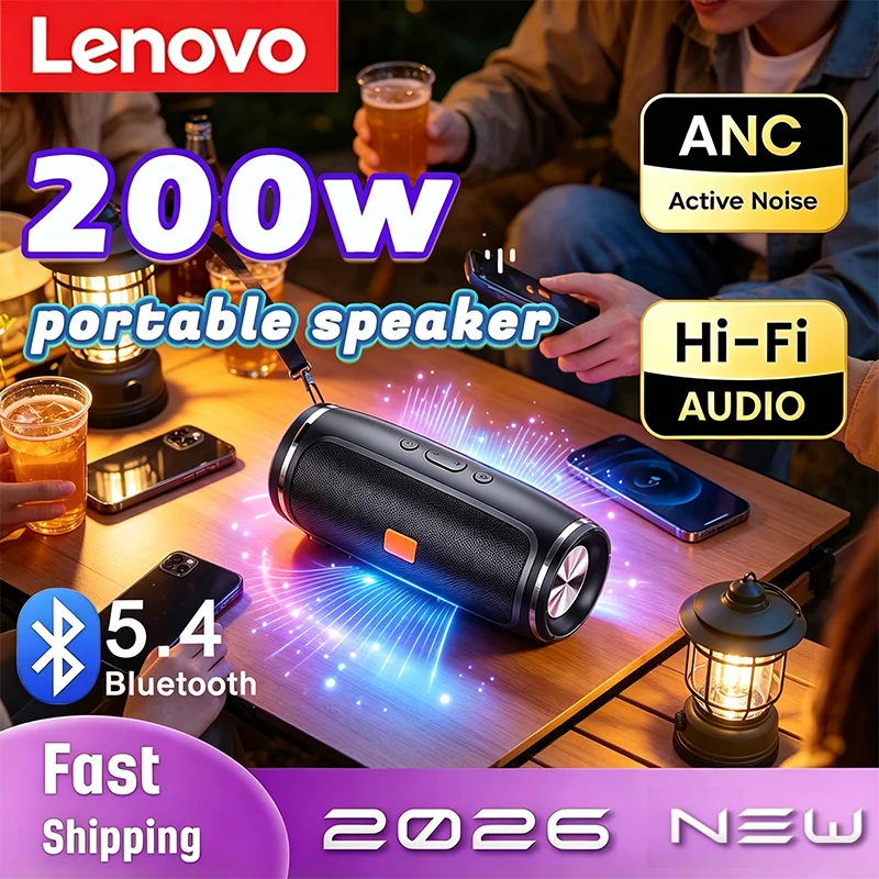 Caixa de Som Portátil Lenovo Bluetooth TFUSB Sem Fio FM com Duplo Alto-Falante Estéreo Subwoofer Transmissão de Voz Áudio HiFi para Casa Caixa de Som Portátil Lenovo Bluetooth TFUSB Sem Fio FM com Duplo Alto-Falante Estéreo Subwoofer Transmissão de Voz Áudio HiFi para Casa