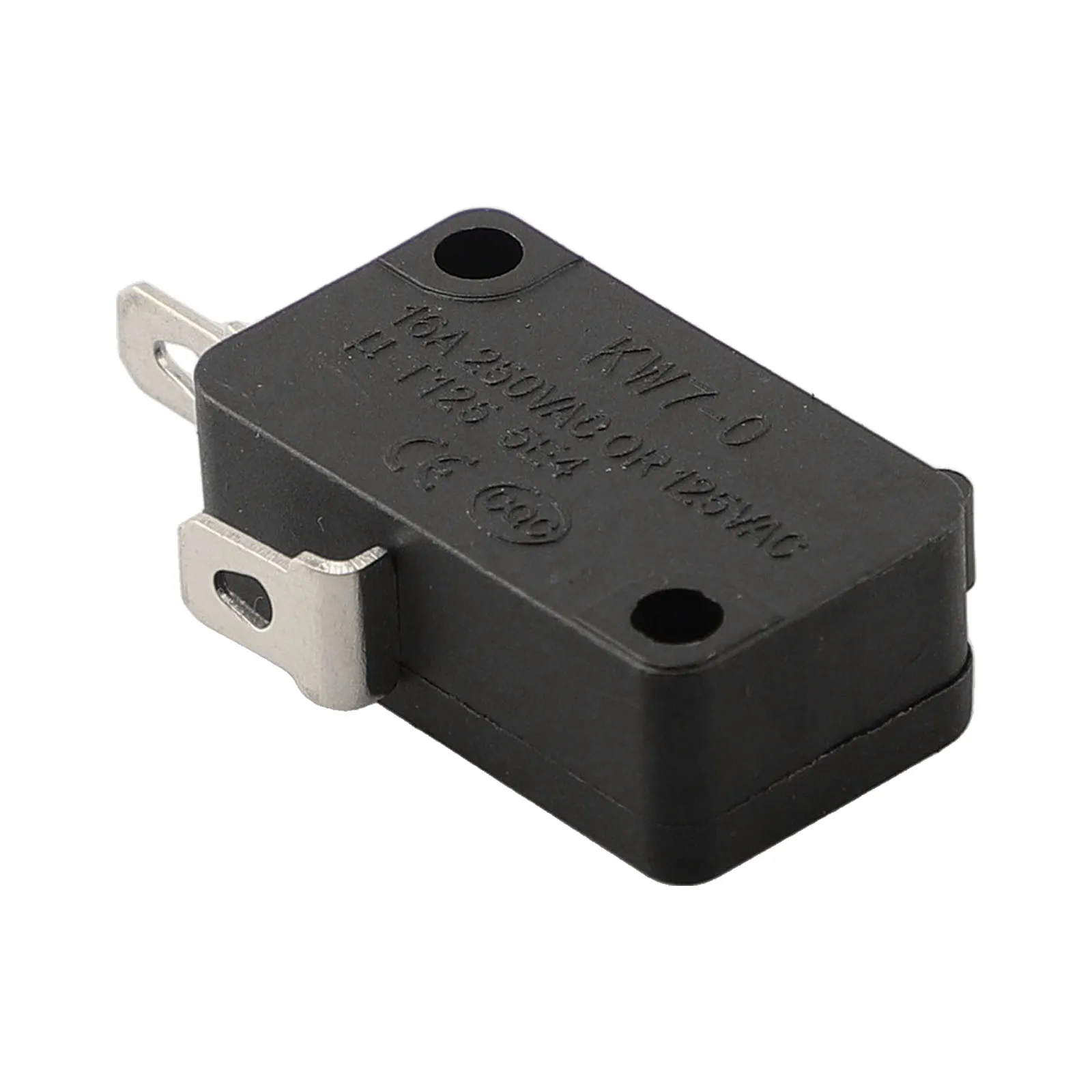 KW7-0 micro interruptor para fritadeira de ar forno de microondas interruptor 2 pinos 16a 125v aparelhos de cozinha ligar/desligar microinterruptor