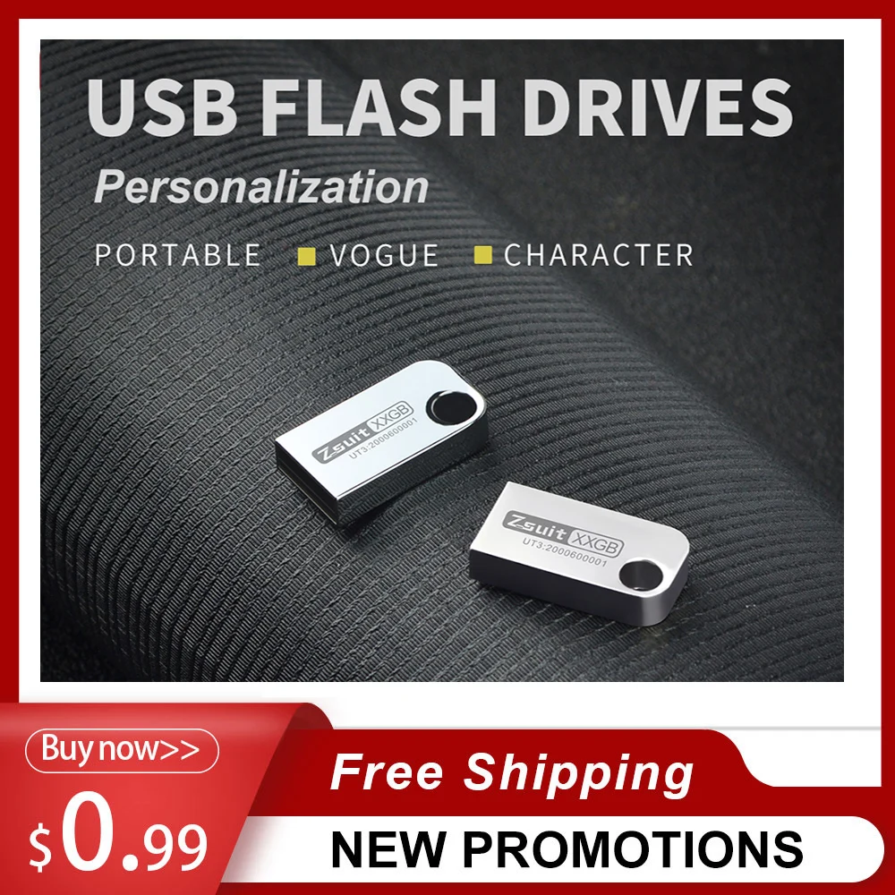 Mini unidade flash u-disk com memória de alta velocidade logotipo de metal pendrive usb fflash drives 32gb 4gb 64gb usb stick usb 3.0 pen drive