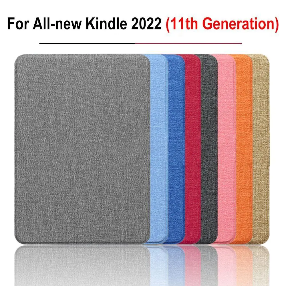 Capa Protetora Funda para E-Reader, Capa Inteligente de 6 Polegadas em Couro PU para Kindle 11ª Geração (Lançamento 2022)