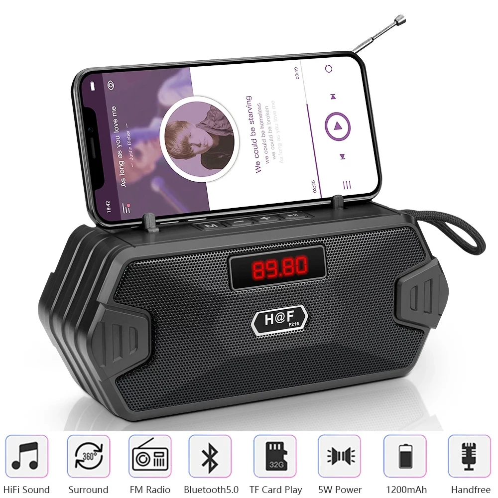 Baixo de alta fidelidade ao ar livre portátil aux sem fio bluetooth alto-falante rádio fm receptor música caixa som subwoofer mp3 altavoces bocina áudio Baixo de alta fidelidade ao ar livre portátil aux sem fio bluetooth alto-falante rádio fm receptor música caixa som subwoofer mp3 altavoces bocina áudio