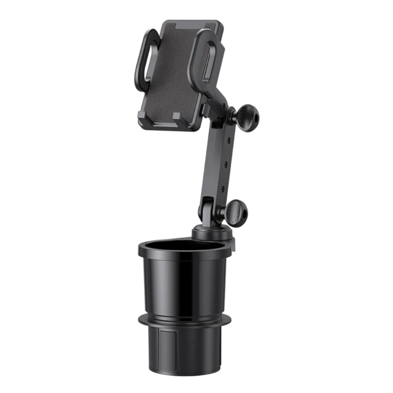 Suporte de copo para carro, expansor com suporte para celular, rotação 360, suporte para copo, expansor, montagem para smartphone, acessórios interiores automotivos