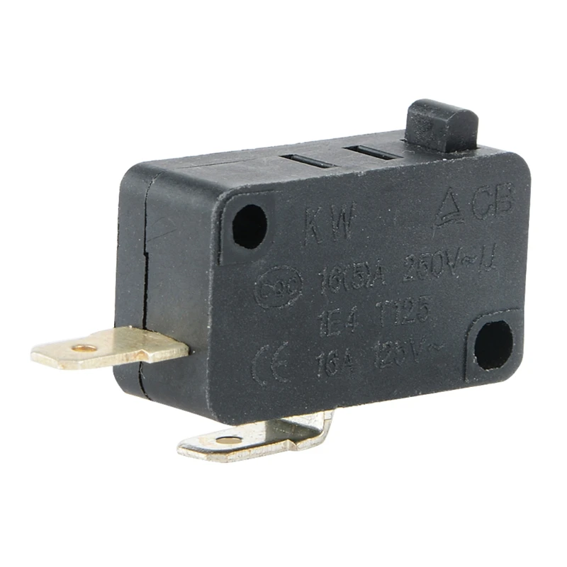 Micro interruptor da porta do forno microondas micro máquina lavar roupa panela arroz micro interruptor 2 pinos micro switches 16a 250v casa ferramentas Micro interruptor da porta do forno microondas micro máquina lavar roupa panela arroz micro interruptor 2 pinos micro switches 16a 250v casa ferramentas