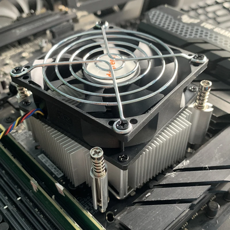 Cooler de CPU Eficiente com Refrigeração a Ar 4PIN PWM, Ventilador de 80MM para Processadores Intel LGA 2011 X99 X79 E5 2011-3 Cooler de CPU Eficiente com Refrigeração a Ar 4PIN PWM, Ventilador de 80MM para Processadores Intel LGA 2011 X99 X79 E5 2011-3