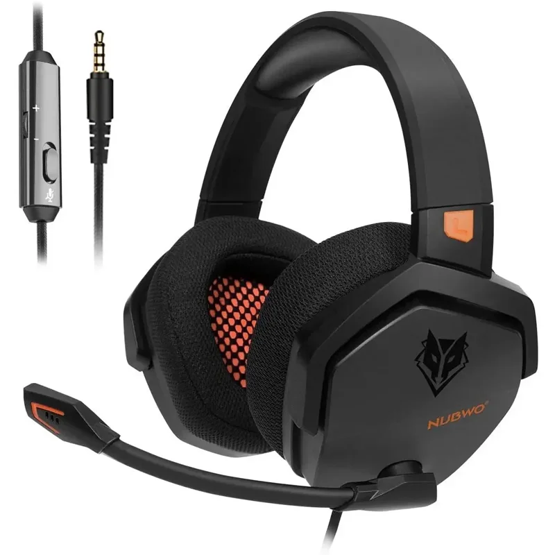 Fone de Ouvido Gamer NUBWO N16 com Cancelamento de Ruído, Microfone Estéreo e Design Confortável para PS5, PS4, Xbox One, Switch, PC, Laptop e Mac Fone de Ouvido Gamer NUBWO N16 com Cancelamento de Ruído, Microfone Estéreo e Design Confortável para PS5, PS4, Xbox One, Switch, PC, Laptop e Mac