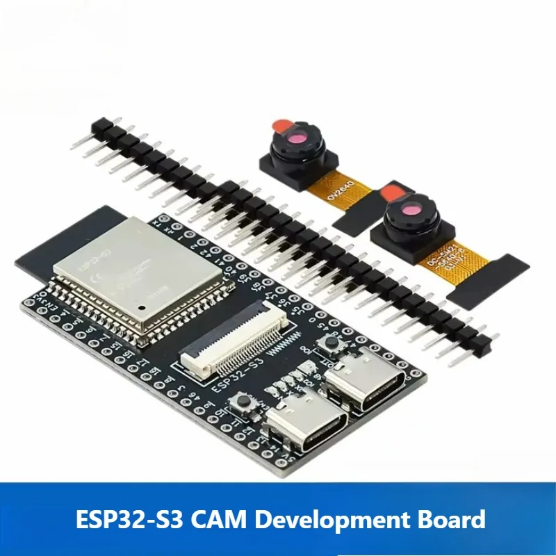 Placa de desenvolvimento esp32 s3 n16r8 cam com módulo de câmera ov3660 ov5640 wifi bluetooth para projetos de vigilância de vídeo iot