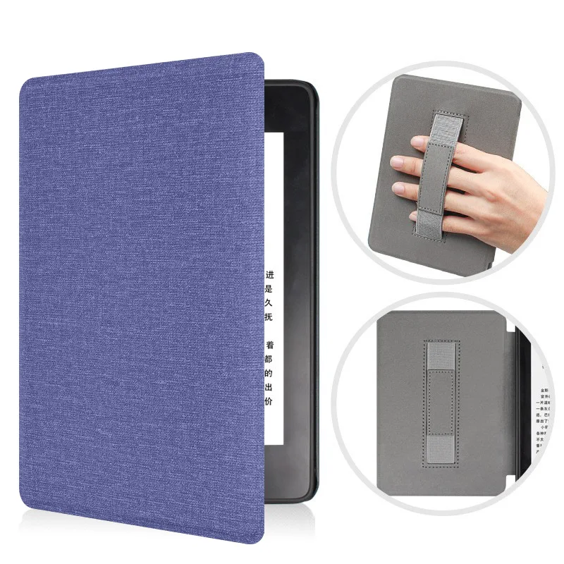 com cinto de mão caso inteligente para novo kindle 11th 2024 6 ''rs23cv/2022 lançamento 11th 6 Polegada e-reader ebook auto wake sleep capa