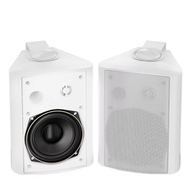Caixa de Som Bluetooth Externa Herdio de 5,25 Polegadas, 300W, à Prova d'Água, Sistema Montado na Parede, Áudio Resistente a Todas as Condições Climáticas
