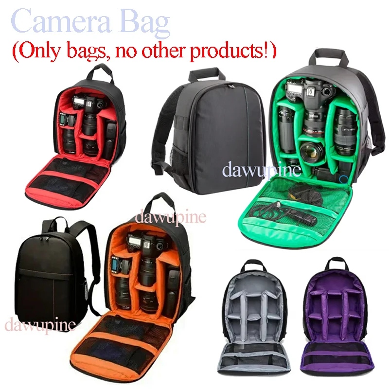 Bolsa para Câmera, Mochila para Tripé, Estojo Digital para Vídeo, Bolsa de Ombro Impermeável, Mochila para Fotos DSLR para Canon, Nikon, Sony, Olympus, Fuji