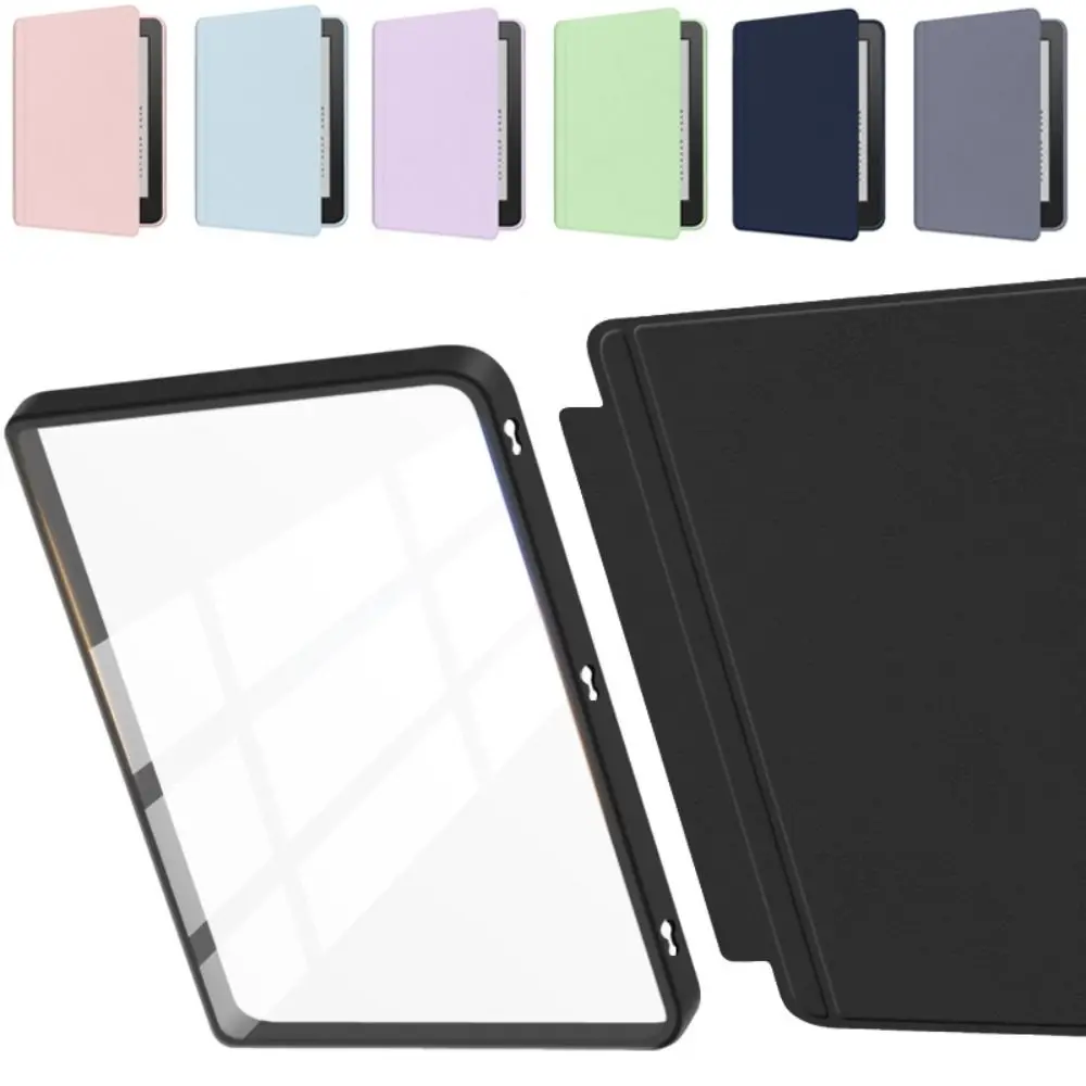 Capa para e-Reader de 6 polegadas com função Auto Wake/Sleep, design dividido, capa destacável de acrílico, magnética e inteligente para Kindle 2024/2022 11ª Geração Capa para e-Reader de 6 polegadas com função Auto Wake/Sleep, design dividido, capa destacável de acrílico, magnética e inteligente para Kindle 2024/2022 11ª Geração