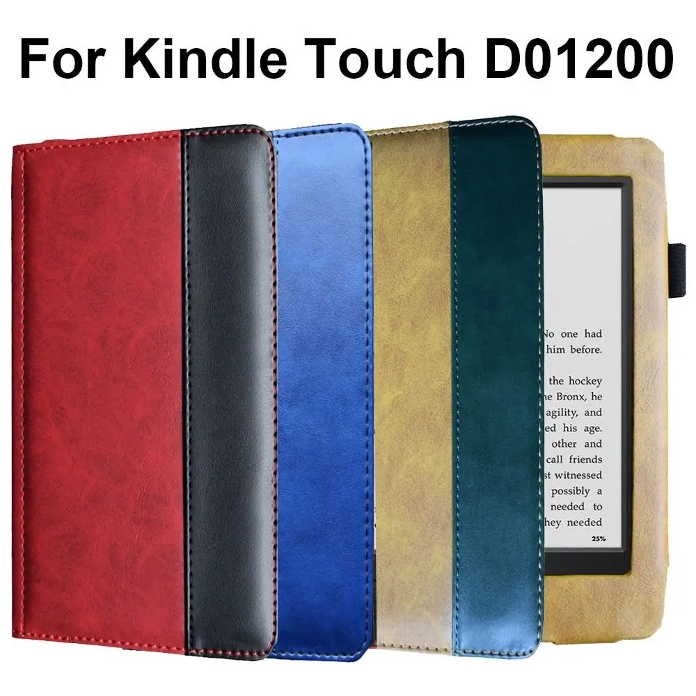 Estojo protetor para Kindle Touch, Couro PU, Anti Scratch, Fecho Magnético, Capa para Paperwhite 1, 2, 3 Folio, D01200 Estojo protetor para Kindle Touch, Couro PU, Anti Scratch, Fecho Magnético, Capa para Paperwhite 1, 2, 3 Folio, D01200