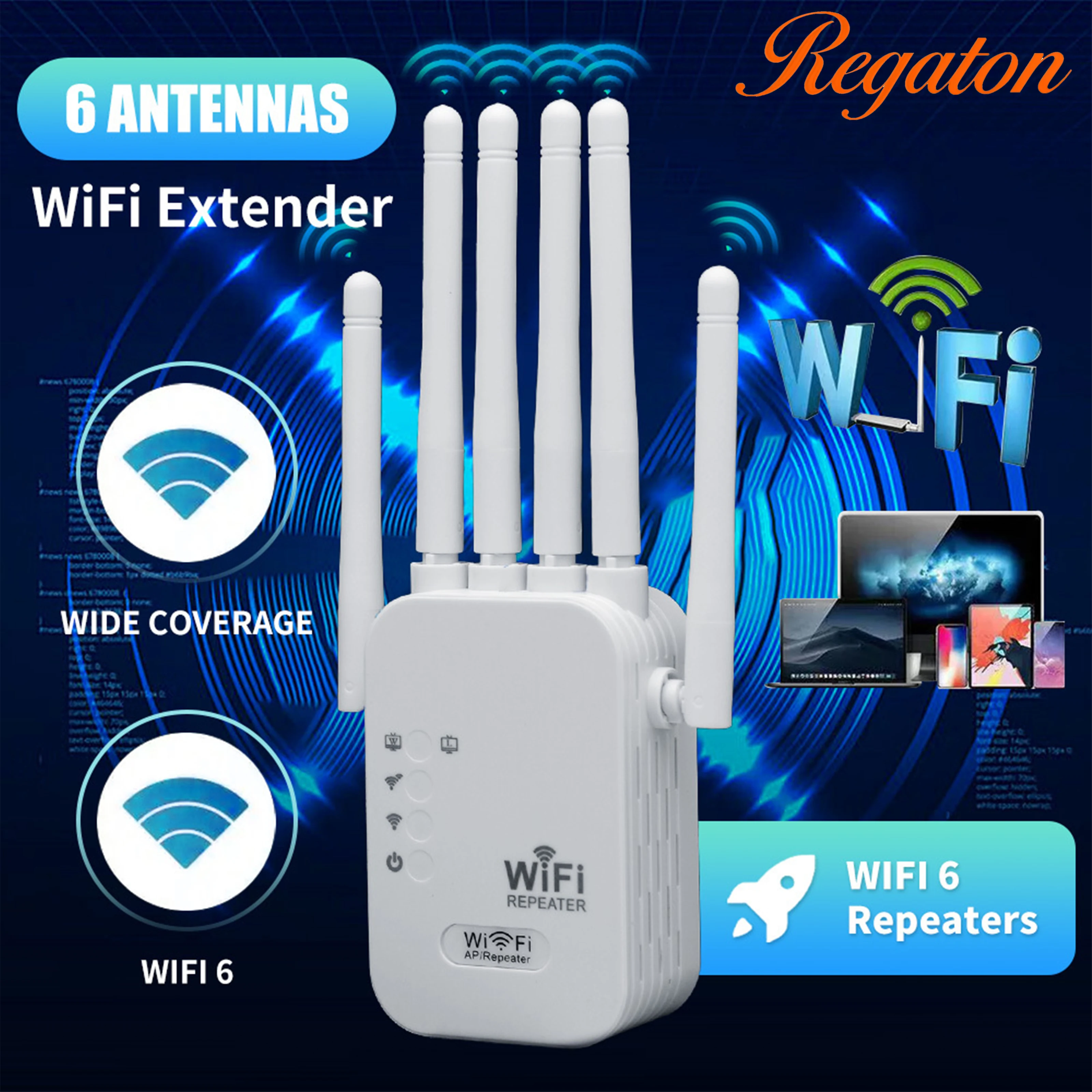 Repetidor WiFi Amplificador de Sinal WiFi 5G Extensor de Rede Wi-Fi Booster 1200Mbps 5 GHz Repetidor WiFi Sem Fio de Longo Alcance