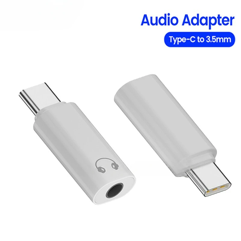 Usb tipo c para 3.5mm jack adaptador de áudio usb c 3.5mm aux adaptador typec conversor de fone de ouvido para iphone15 samsung xiaomi huawei