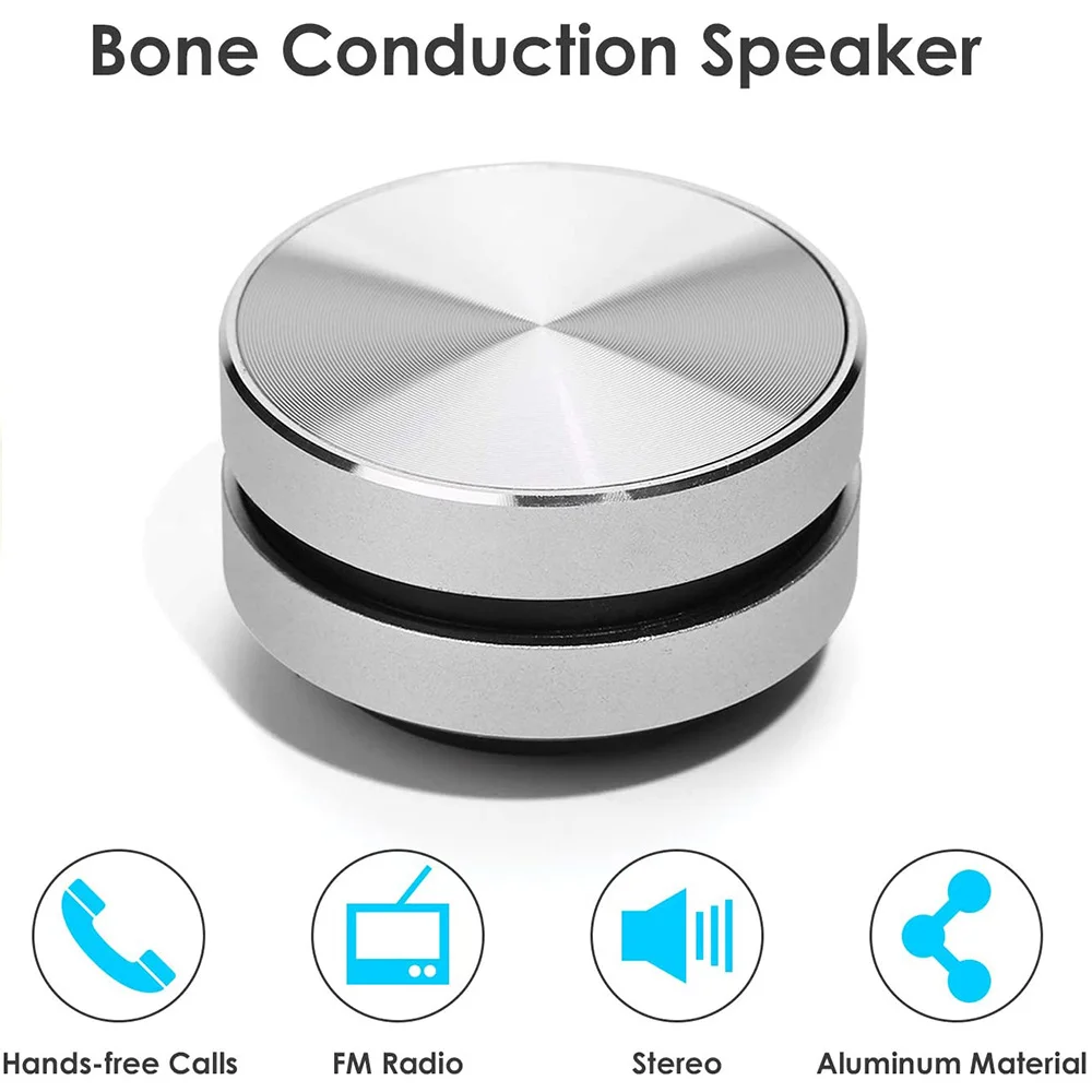 Mini Caixa de Som Bluetooth Sem Fio Hummingbird com Condução Óssea, Som Estéreo TWS e Rádio FM para Dropshipping Mini Caixa de Som Bluetooth Sem Fio Hummingbird com Condução Óssea, Som Estéreo TWS e Rádio FM para Dropshipping