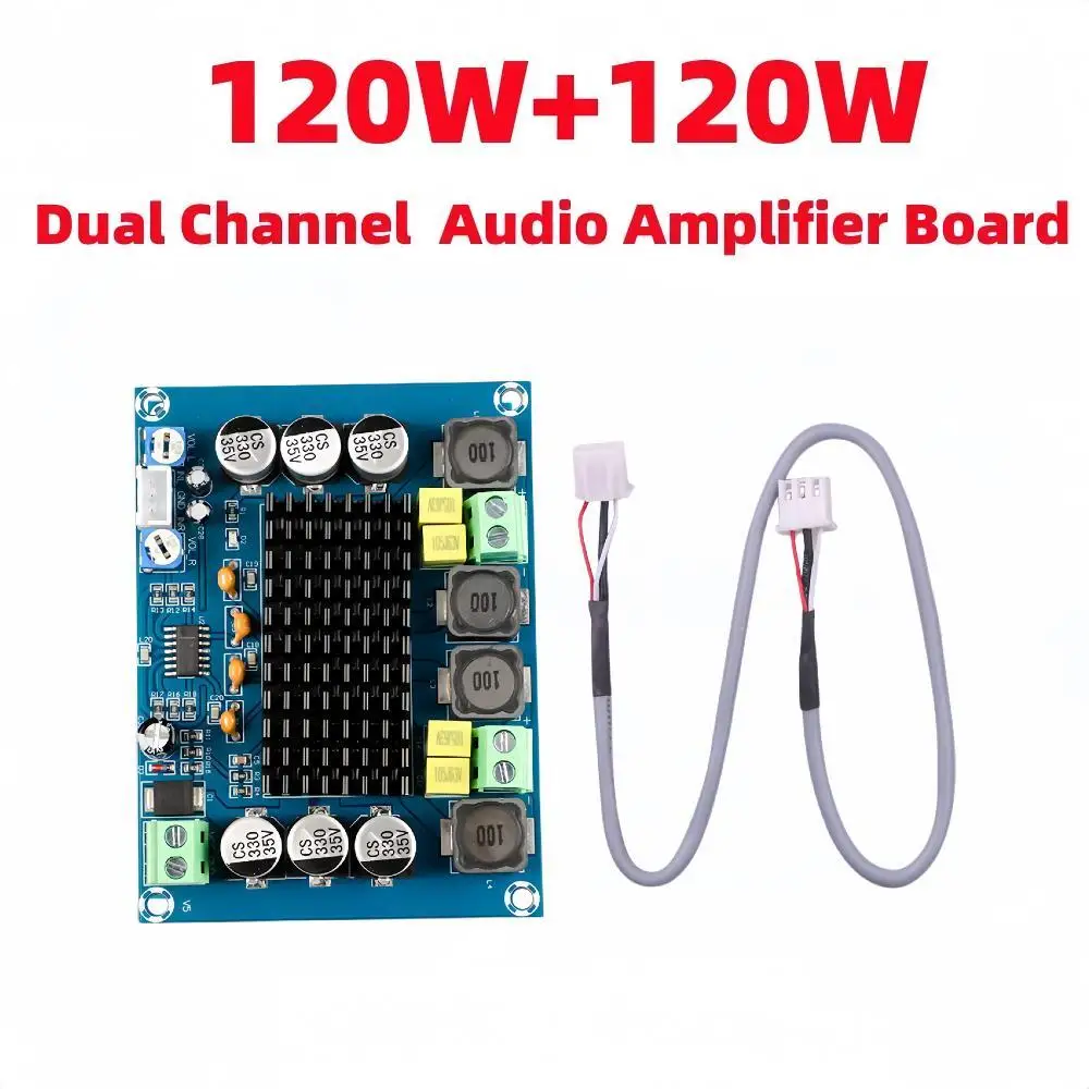 1 pçs DC12-26V 2*120w canal duplo digital estéreo placa amplificador de potência áudio alta potência cs8673 diy 240w amplificador placa som 1 pçs DC12-26V 2*120w canal duplo digital estéreo placa amplificador de potência áudio alta potência cs8673 diy 240w amplificador placa som