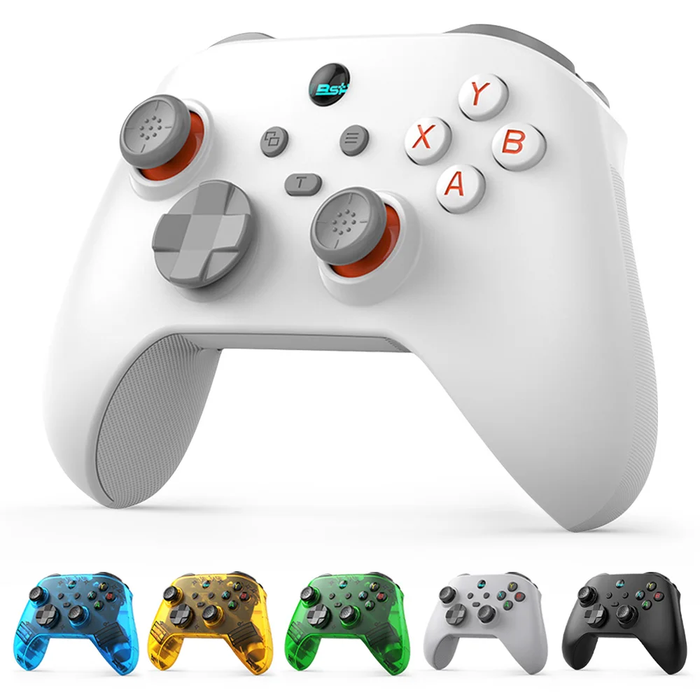 VILCORN G6: comando de jogos sem fios compatível com Bluetooth para smartphones iOS/Android, com manípulos para PC/SWITCH e joystick Hall.