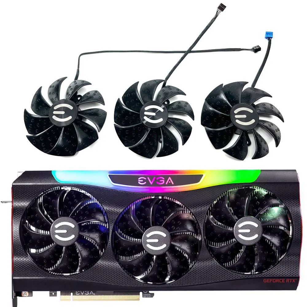 Pld09220s12h rtx3080 ftw3 ultra gaming gpu ventilador, para evga rtx3090 303080ti fan 3080 303070ti fan 3070 ftw3 ultra gaming placa de vídeo ventilador de refrigeração