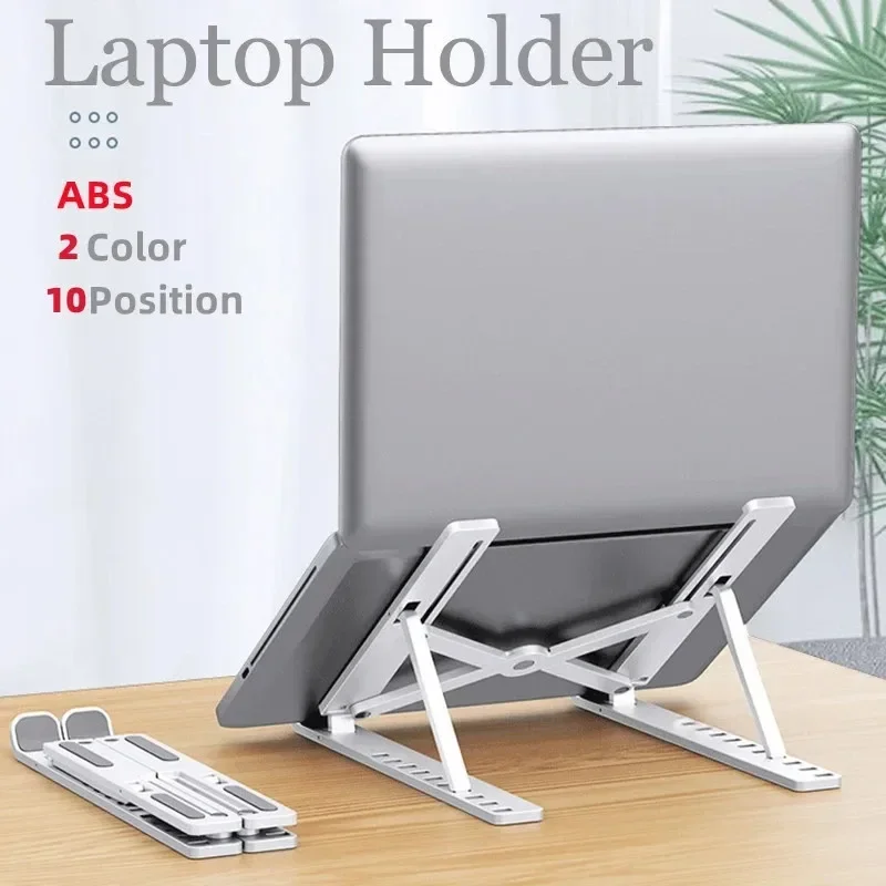 Suporte Portátil Dobrável para Laptop, Suporte Ajustável para Monitor de Computador, Base para MacBook, iPad Air, Tablet e Notebook