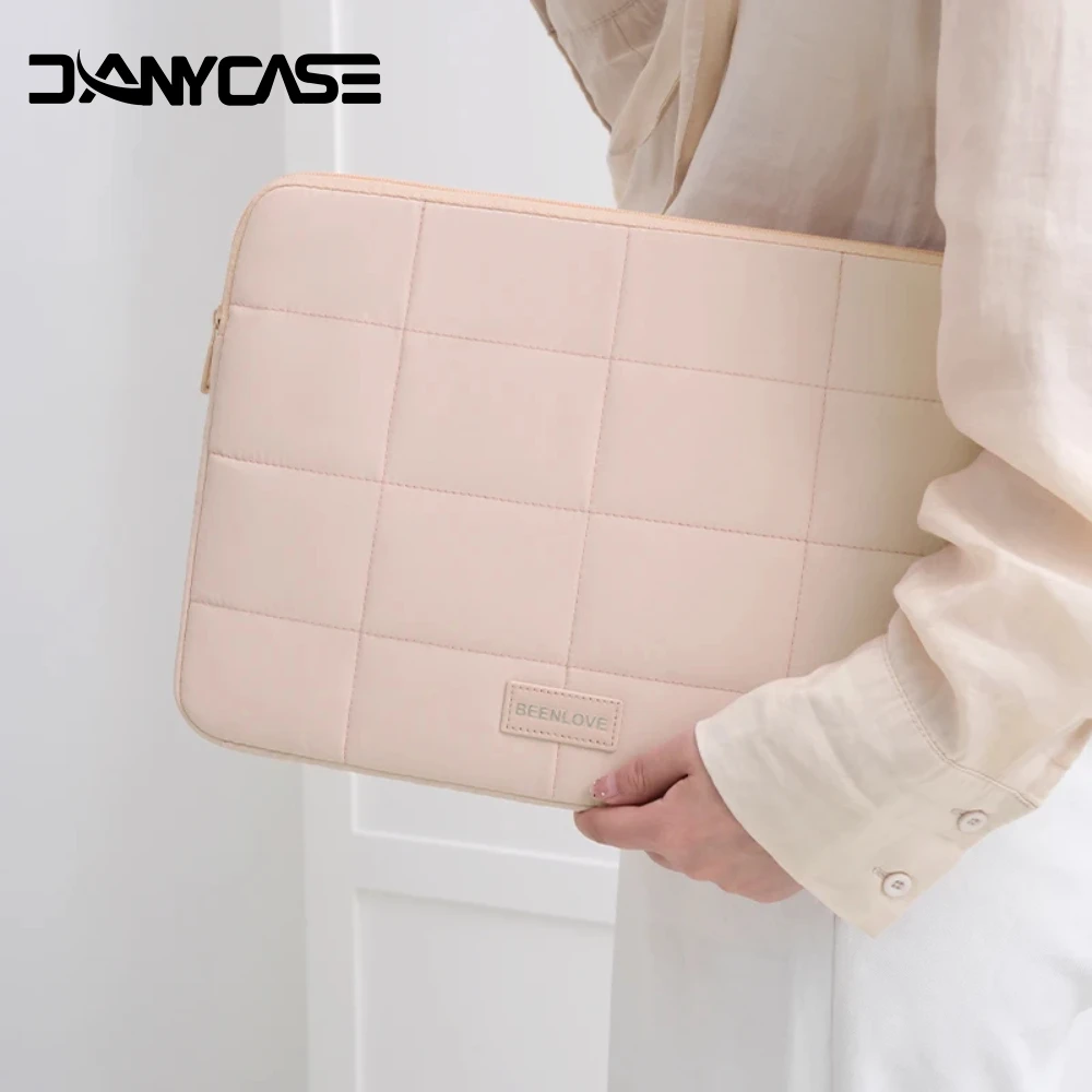Bolsa Protetora para Laptop de 14-15.6 Polegadas, Estojo para Notebook à Prova de Choque, Maleta para Viagem, Bolsa de Mão para Laptop