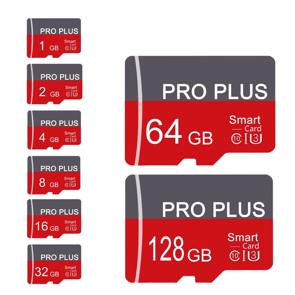 Cartão de Memória 128GB/64GB/32GB/16GB/8GB/4GB/2GB/1GB Adaptador - A1 C10 Classe 10 UHS-I, Suporte a Vídeo 4K Ultra HD para Tablet, Câmera