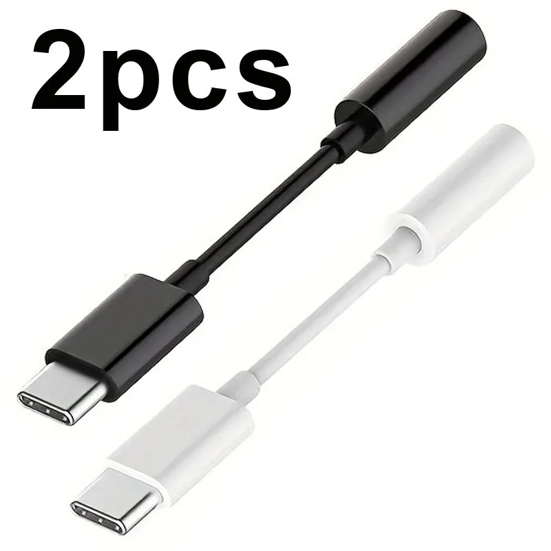 Cabo Adaptador de Áudio USB-C para 3.5mm para iPhone 17/16/15, Dongle Tipo C para Fone de Ouvido Auxiliar com Cabo HiFi DAC Compatível com iPad Pro