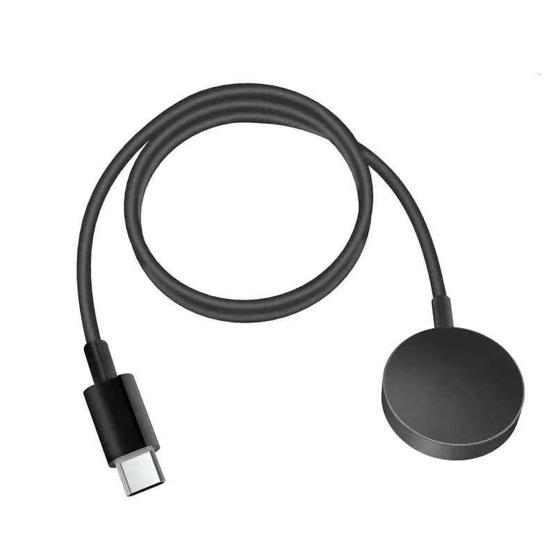 Carregador de relógio para samsung galaxy watch 3 4 5 6 7 8 pro active 2 portátil sem fio tipo c cabo pd carregador rápido doca statio