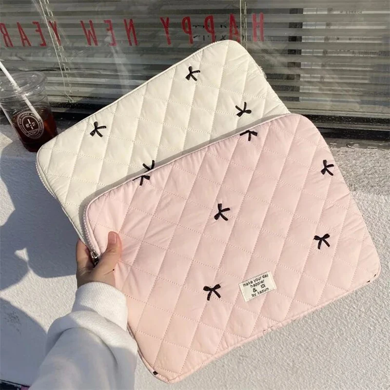 Bolsa de armazenamento para laptop para MacBook Air 13 Pro, 13.6 ", 14", 15 ", 15.6", Xiaomi, Lenovo, Dell Notebook, Soft Case, Ipad10.5, 10.9, 11Sleeve Pouch