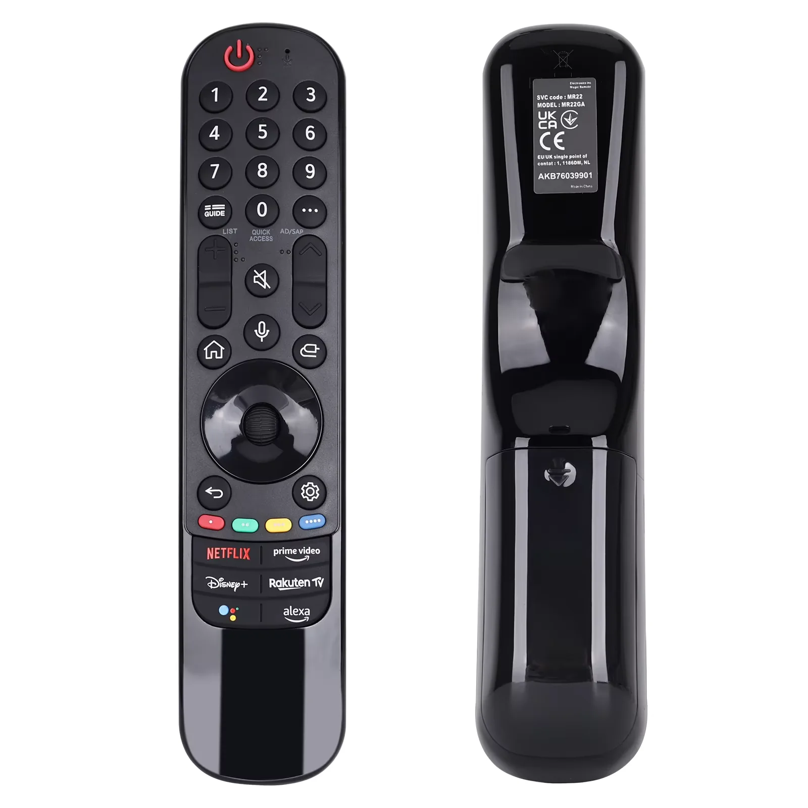 Controlo remoto universal para L. Magic, modelos MR18/19BA, MR20/21/23/24GA, compatível com TVs inteligentes LG LED, OLED, LCD, 4K, 8K e UHD (sem função de comando de voz).