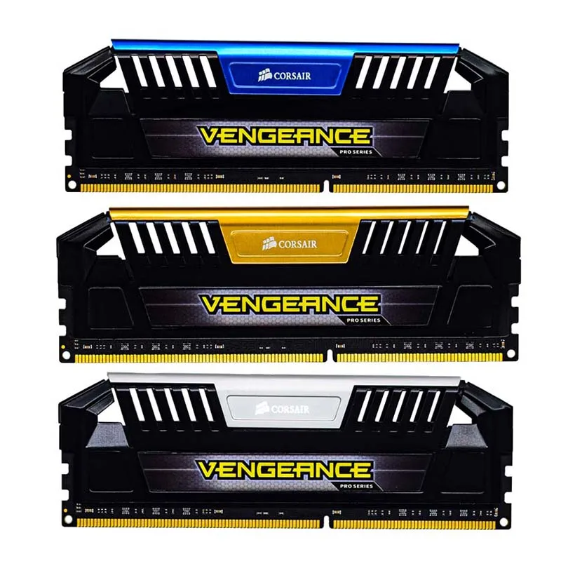 Memória de desktop CORSAIR Vengeance LPX DDR3 RAM 240Pin DIMM 1.5V Memória Dual Channel 8GB 2133MHz 1866MHz 1600MHz 1333MHz Desktop