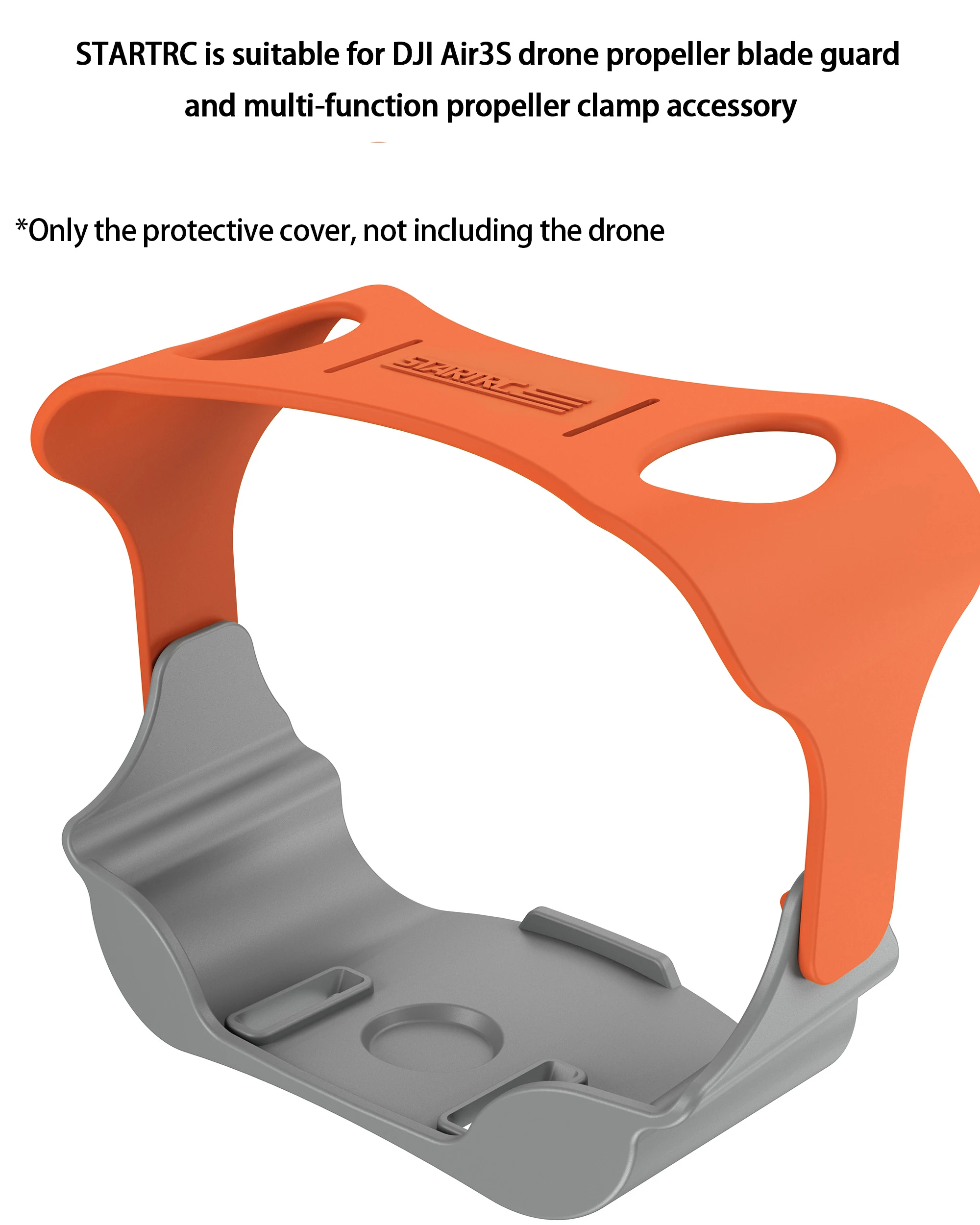 Protetor de Hélices DJI AIR3S, Acessórios de Fixação de Hélices para Drone AIR3, Cabo de Segurança Anti-Danos