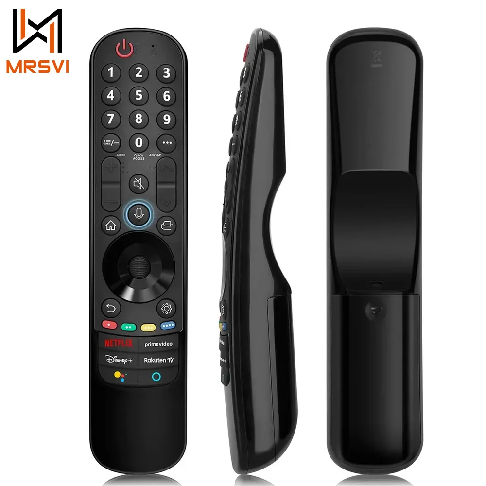 Controle Remoto Mágico MRSVI MR21GA com Função de Voz e Air Mouse para Smart TV 2021 4K 8K UHD OLED QNED NanoCell