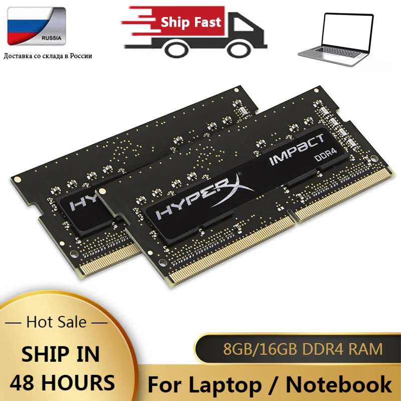 Memória DDR4 RAM 8GB 16GB 2666 2133 2400 3200MHz para Laptop 260Pin SODIMM PC4-19200 21300 17000 Memória DDR4 para Notebook