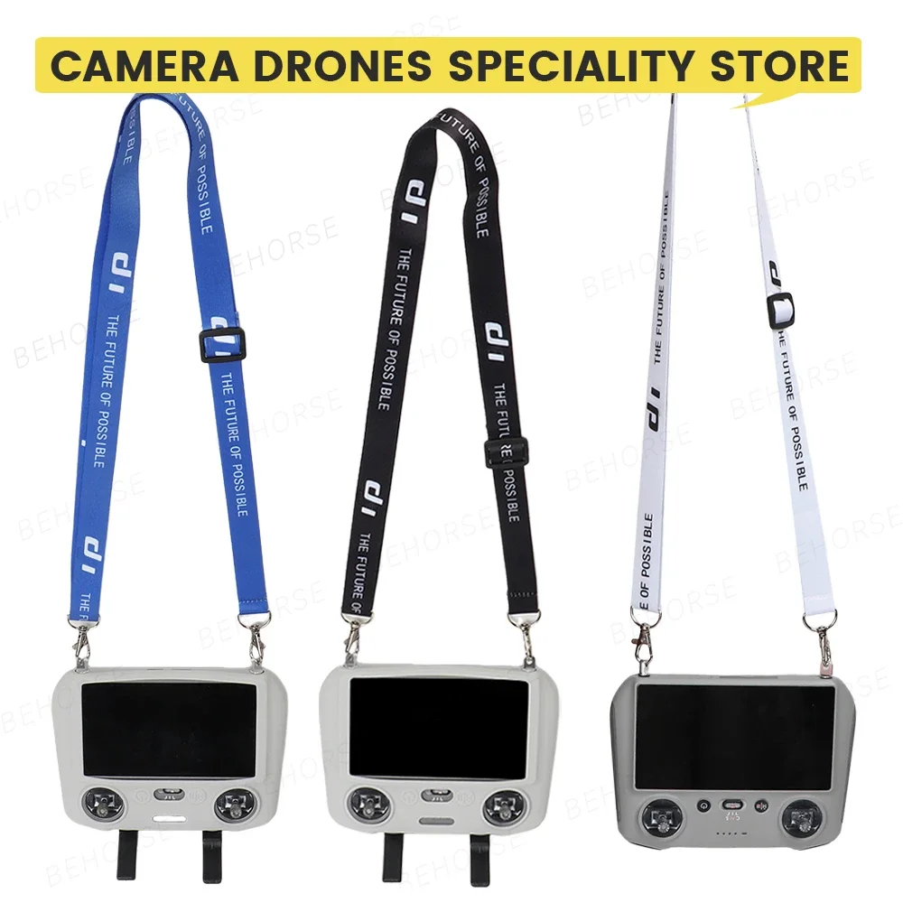 Cordão de Segurança Universal para Controle Remoto DJI RC/RC 2 - Alça de Pescoço para DJI Neo/Mini 5 Pro/Mini 4/3 Pro/Mini 3/Flip - Acessórios para Drone