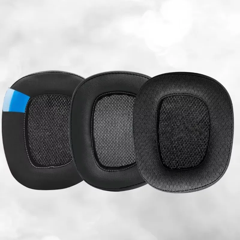 Almofadas de Ouvido GVOEARS para Logitech G533, G633, G935, G231, G433, G635, G933, G935 – Protetores de Ouvido em Tecido de Malha Avançada