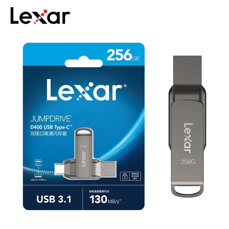 Original lexar jumpdrive dual drive d400 usb 3.1 tipo c/a memória vara slot duplo usb flash drive 32gb 64gb 128gb 256g para pc/mac Original lexar jumpdrive dual drive d400 usb 3.1 tipo c/a memória vara slot duplo usb flash drive 32gb 64gb 128gb 256g para pc/mac