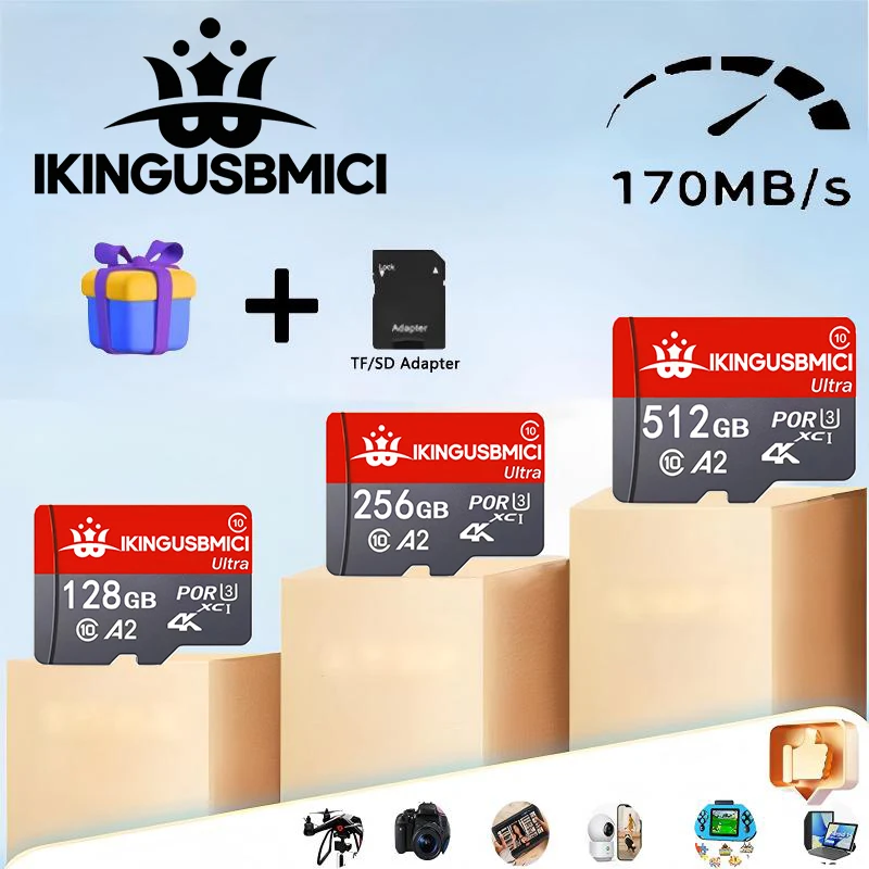 Cartão Micro SD TF EVO Plus 256GB 128GB 64GB Flash Micro Card 512GB Memória 128GB MicroSD para Telefone Cartão Micro SD TF EVO Plus 256GB 128GB 64GB Flash Micro Card 512GB Memória 128GB MicroSD para Telefone