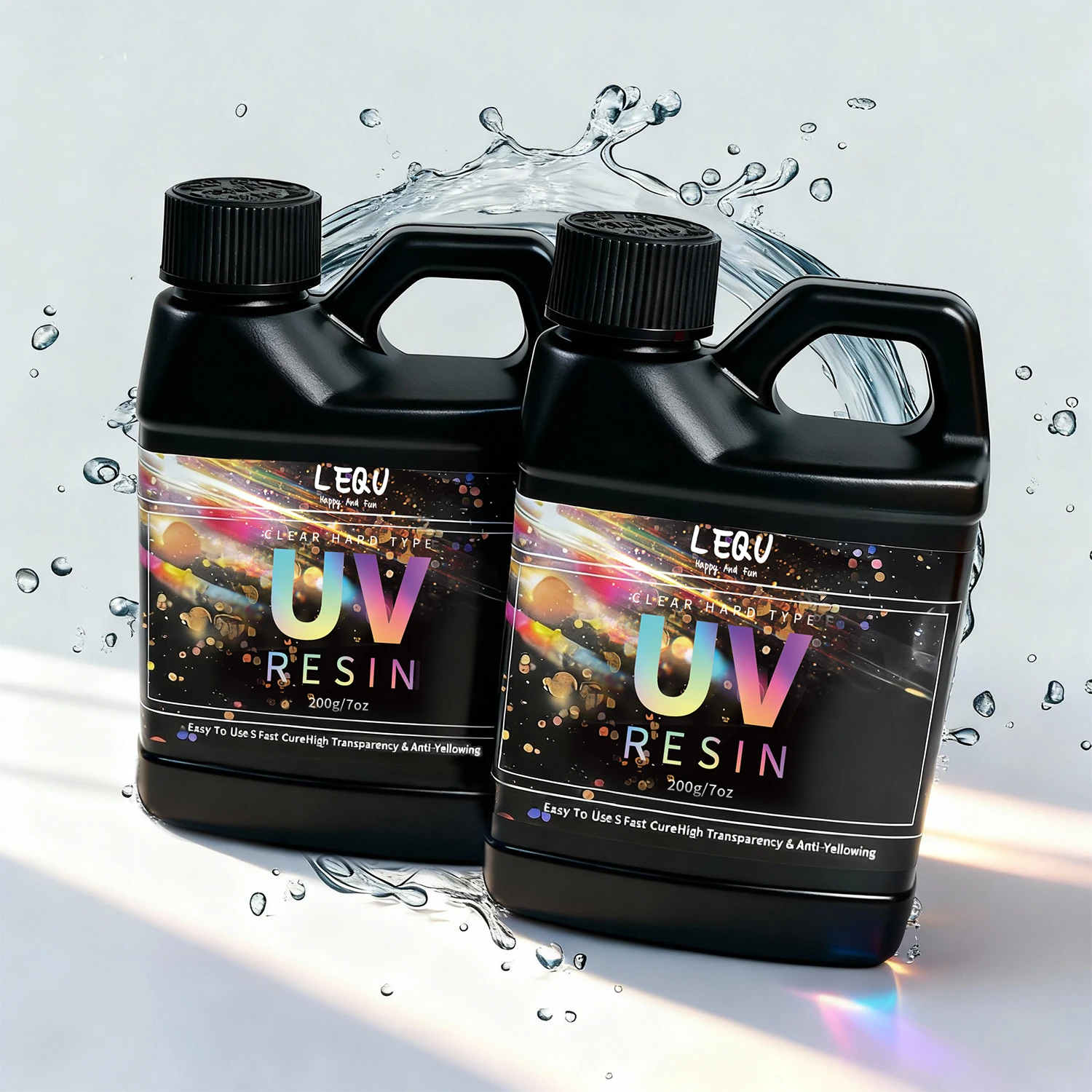 200g resina uv cristalino duro uv cura resina epóxi, fórmula atualizada resina uv, kit de cola ativada solar resina transparente 200g resina uv cristalino duro uv cura resina epóxi, fórmula atualizada resina uv, kit de cola ativada solar resina transparente