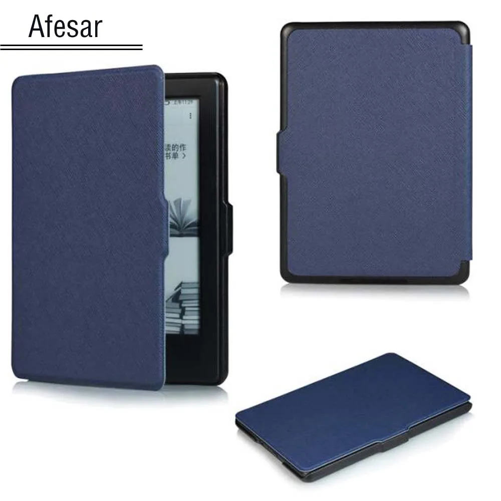 Nova capa para livro Kindle 8th 2016, para o novo modelo Kindle SY69JL E-reader, capa premium