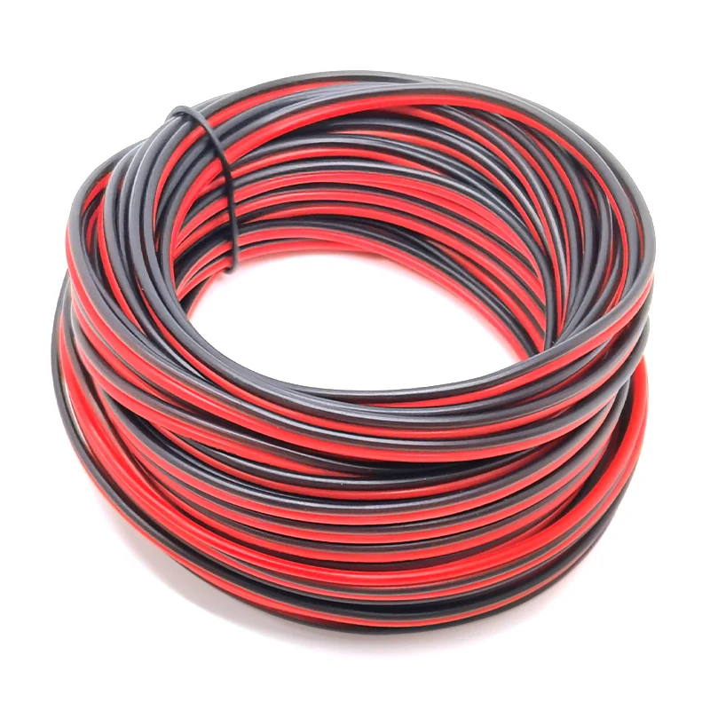 Cabo de extensão de 2 pinos, fio elétrico 16-30awg, cabo de cobre estanhado 300v para carro, caminhão, motocicleta, faixa de luz led, fonte de alimentação Cabo de extensão de 2 pinos, fio elétrico 16-30awg, cabo de cobre estanhado 300v para carro, caminhão, motocicleta, faixa de luz led, fonte de alimentação