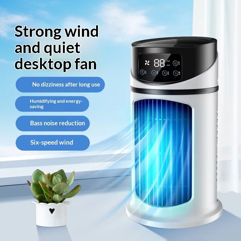 Ar Condicionado Portátil Mini, Ventilador Refrigerador de Ar, Ventilador de Resfriamento a Água, Ar Condicionado para Escritório, Ar Condicionado Móvel