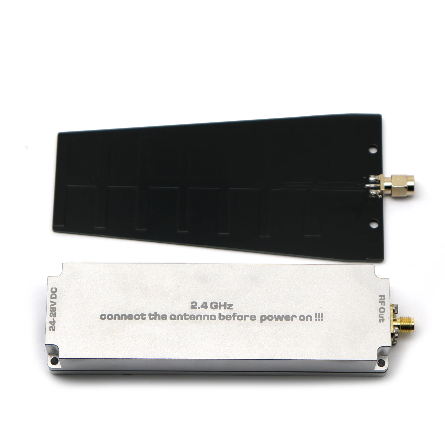 Módulo Gerador de Sinal RF VCO de 2.4GHz 10W com Bluetooth + Antena para Fone de Ouvido BT, Caixa de Som e Câmera WiFi