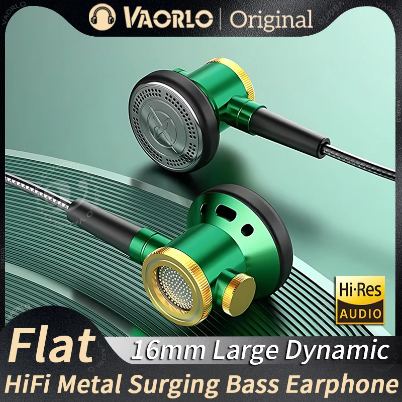 D08 metal hifi 3.5mm/tipo-c fones de ouvido intra-auriculares cabeça plana com microfone com fio som claro baixo fones de ouvido para esportes música gamer