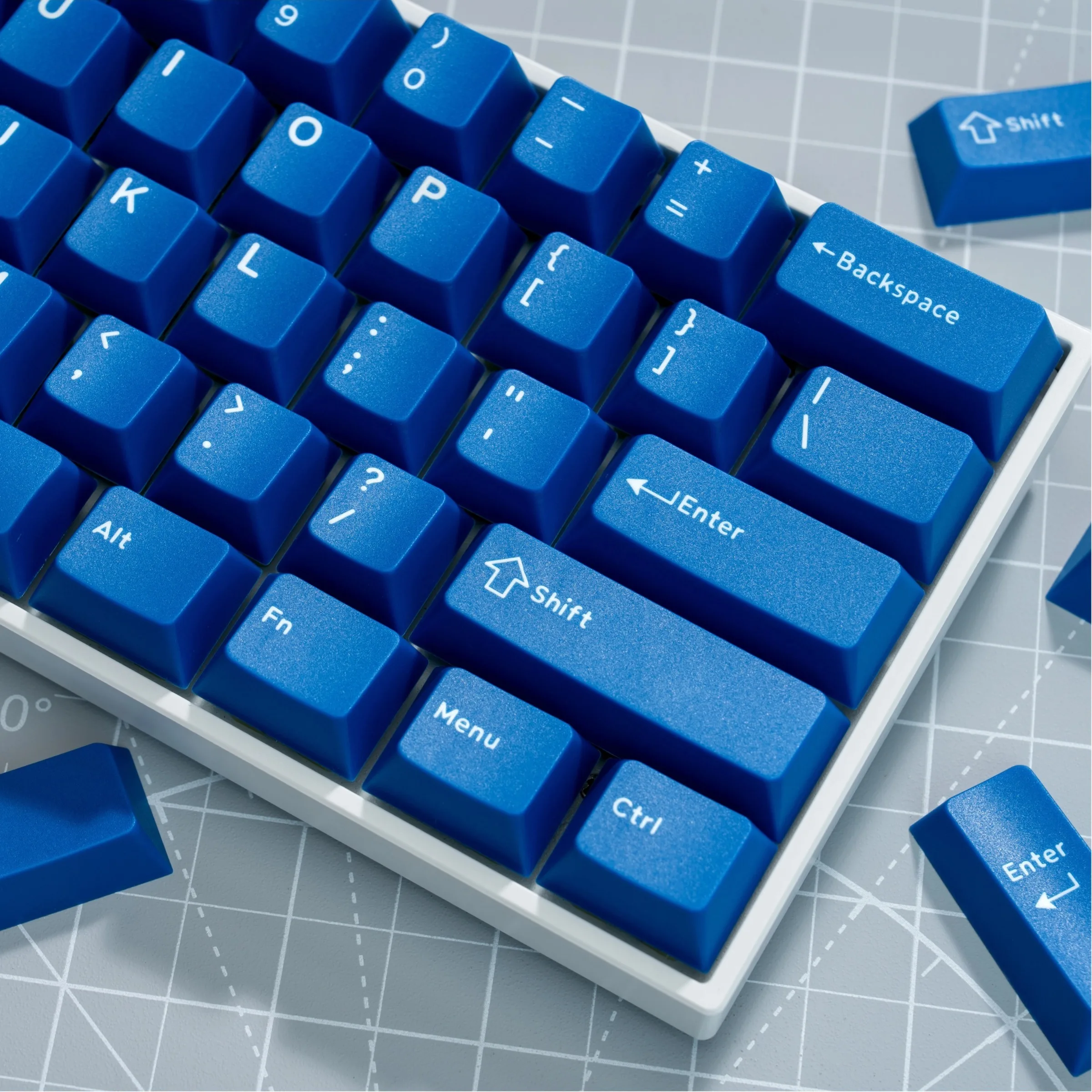 117 teclas clássico azul teclado keycaps duplo tiro abs keycaps perfil cereja para gateron mx switches teclado gamer mecânico