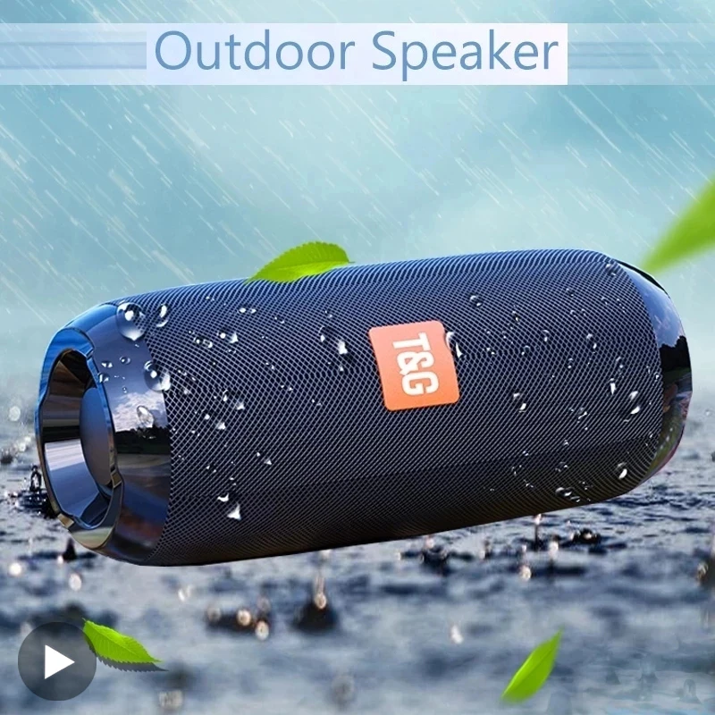 Caixa de Som Bluetooth Portátil Sem Fio com Subwoofer, Rádio FM, Música, Acústica, Mãos Livres e Hi-Fi