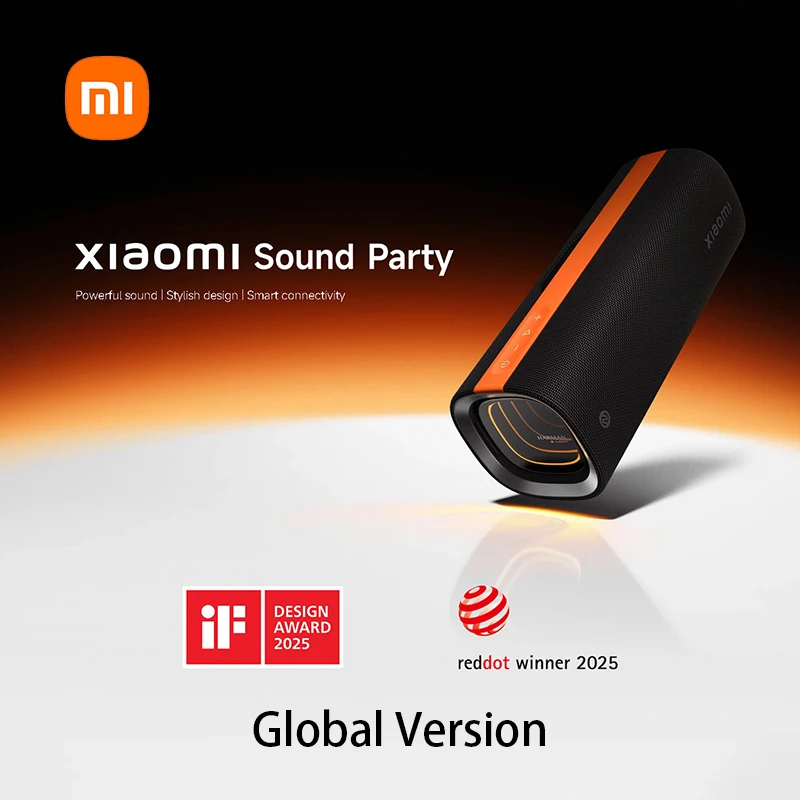 Xiaomi Sound Party Alto-falante Bluetooth sem fio - Sistema de áudio doméstico inteligente portátil com graves potentes e bateria de longa duração