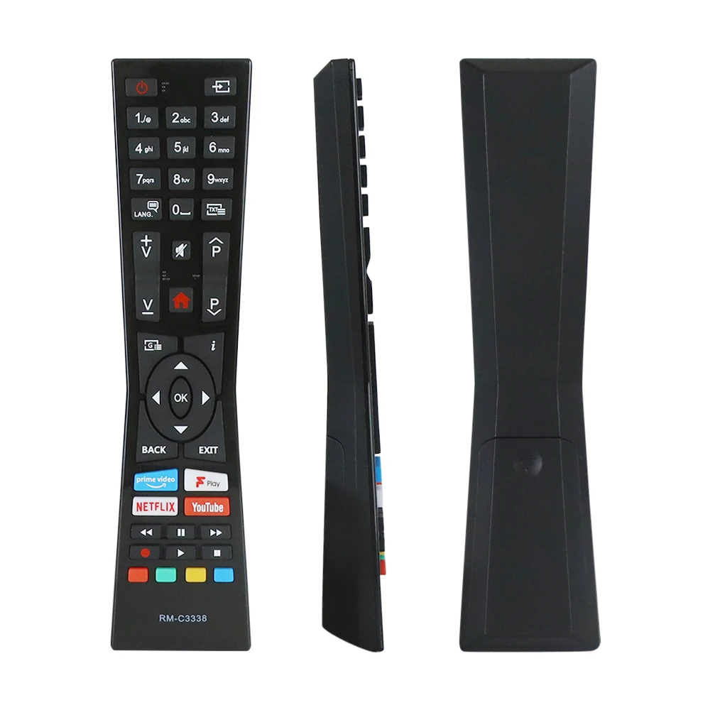 Substituição de controle remoto RM-C3338 RC43101P para TVs LCD LED JVC Smart 4K LT-24C680 LT-24C685 LT-32C695 Substituição de controle remoto RM-C3338 RC43101P para TVs LCD LED JVC Smart 4K LT-24C680 LT-24C685 LT-32C695