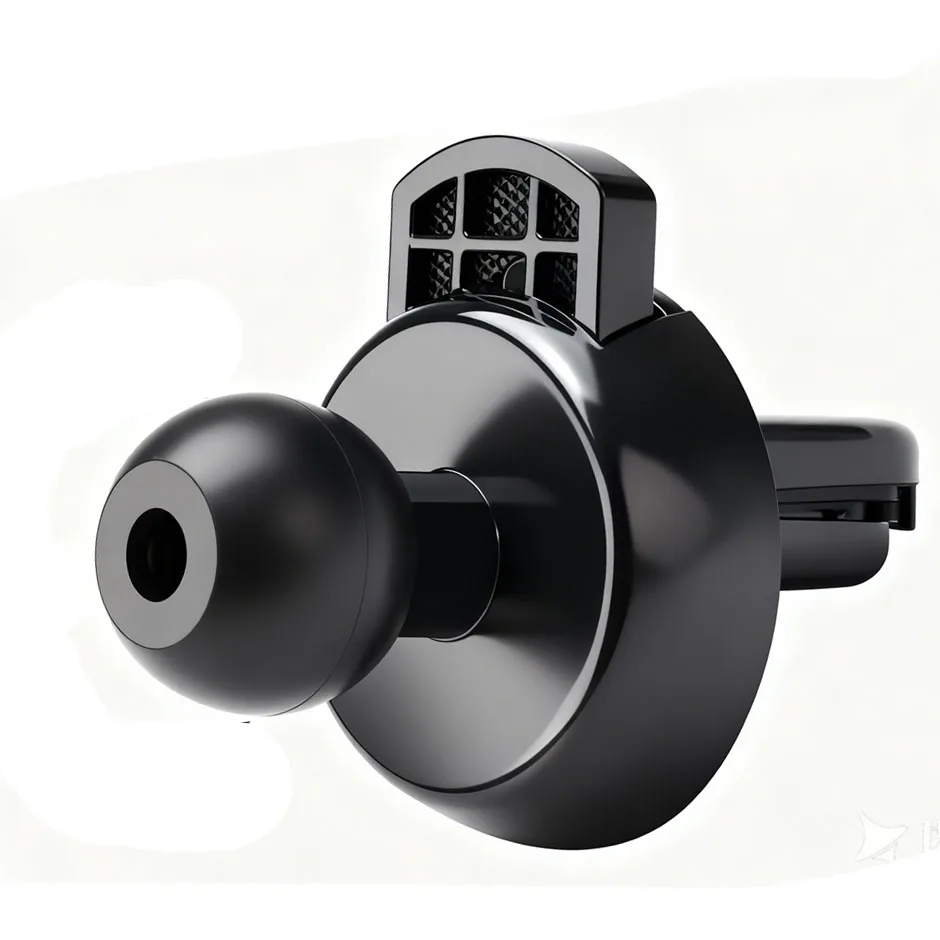 Base Universal QXNY de 17mm com Cabeça Esférica para Suporte de Celular Automotivo, Suporte de Celular para Saída de Ar, Suportes GPS, Acessórios de Clipe para Saída de Ar do Carro
