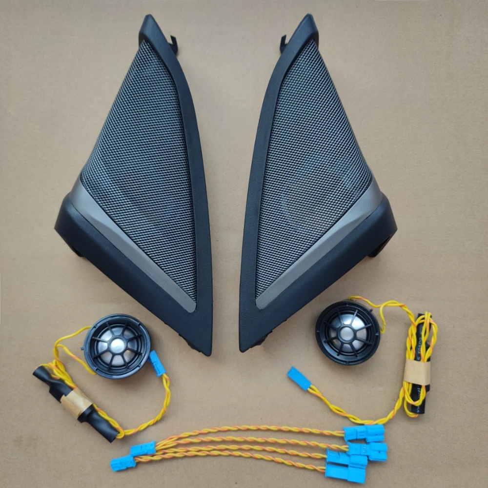 Alto-falante da porta do carro para bmw g30 série 5 áudio cabeça original agudos música atualização chifre alto-falante kit porta dianteira tweeter capa